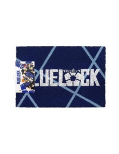 Felpudo 60x40 cm logo blue lock