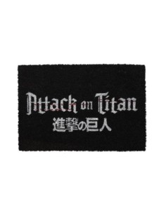 Felpudo 60x40 cm logo attack on titan