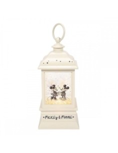Farolillo de purpurina enesco disney mickey y minnie
