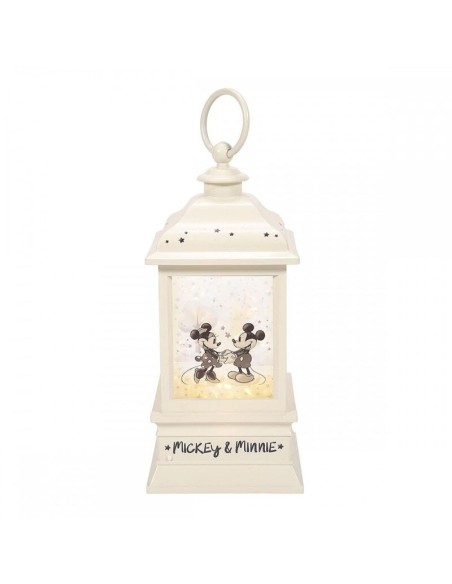 Farolillo de purpurina enesco disney mickey y minnie