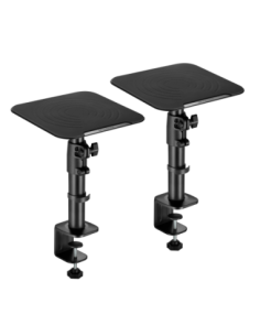 Soportes universales phoenix para altavoces de escritorio  ajustables en altura e inclinación