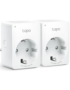 Enchufe inteligente wifi tapo p100 2 4ghz pack 2 unidades tp  link