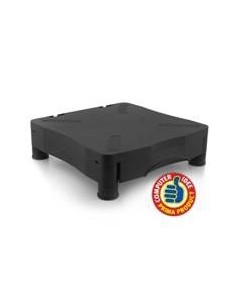 Elevador soporte monitor ewent ew1280 con cajon negro regulable en altura