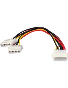 Duplicador cable de alimentacion atx equip conector molex 5 25 x2