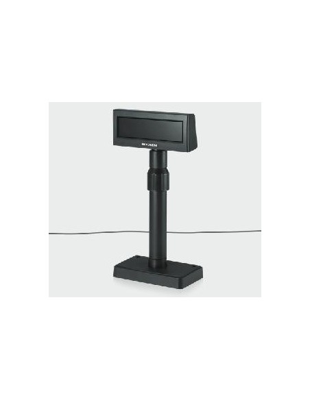 Display visor bixolon bcd  2000dg serie negro  fuente de alimentacion