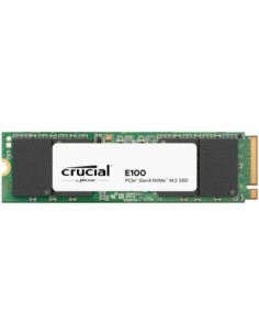 Disco duro interno solido ssd crucial e100 480gb m 2 nvme pci express 4 0