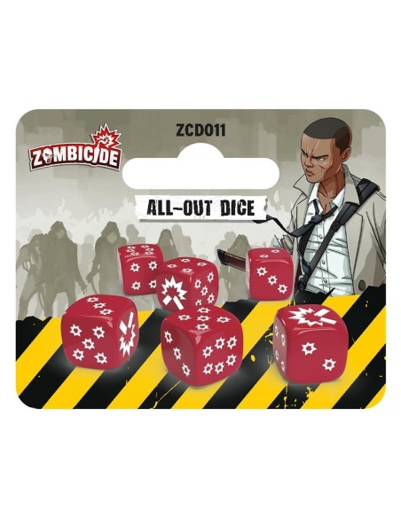 Dados juego de mesa zombicide 2nd edition