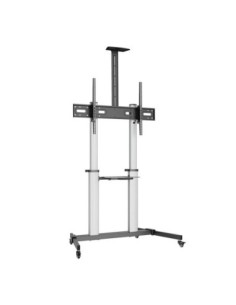 Soporte suelo con ruedas ewent vesa hasta 100 pulgadas 1000x600mm max 100kg