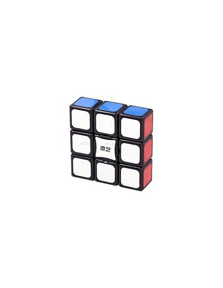 Cubo de rubik qiyi super floppy 3x3x1 bordes negros