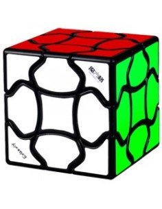 Cubo de rubik qiyi fluffy 3x3 bordes negros