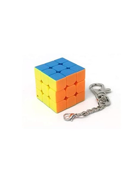 Cubo de rubik mofang jiaoshi llavero mini 3 5cm