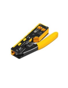 Crimpadora ewent ew9006 para cat 5e  cat 6  cat 6a  cat 7  rj11  rj12