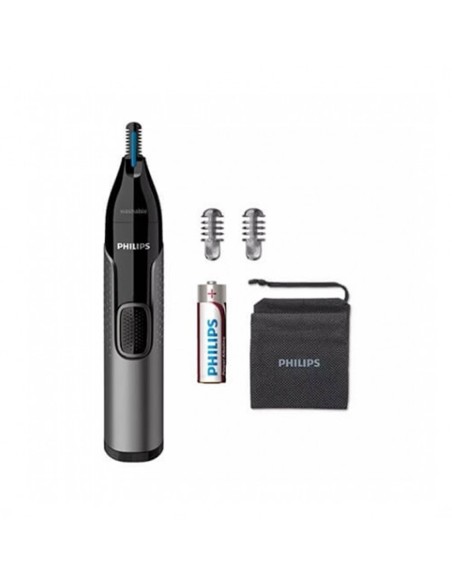 Cortapelos philips  naricero nt3650  16 negro 2peines  cuchilla lavable  ducha  recortador  pi