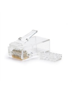 Conector rj45 categoria 6 utp nanocable 100 und