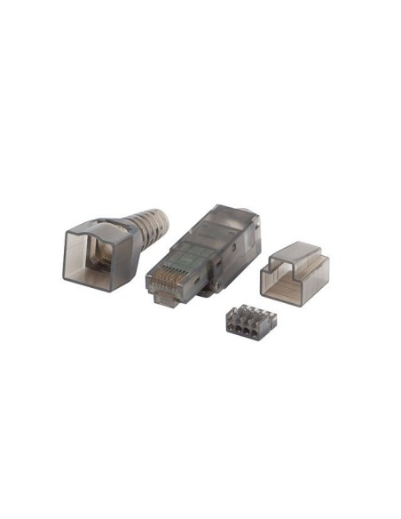 Conector lanberg rj45 cat 6a utp plug 8p8c tool  less