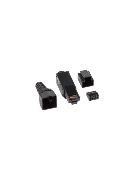 Conector lanberg rj45 cat 6 utp plug 8p8c tool  less