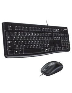 Combo teclado y raton logitech mk120 optico usb 2 0 negro