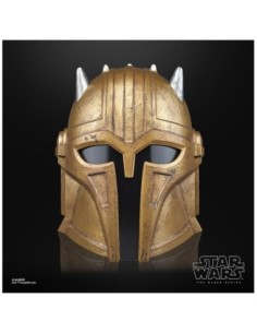 Casco electrónico hasbro star wars the mandalorian the black series the armorer