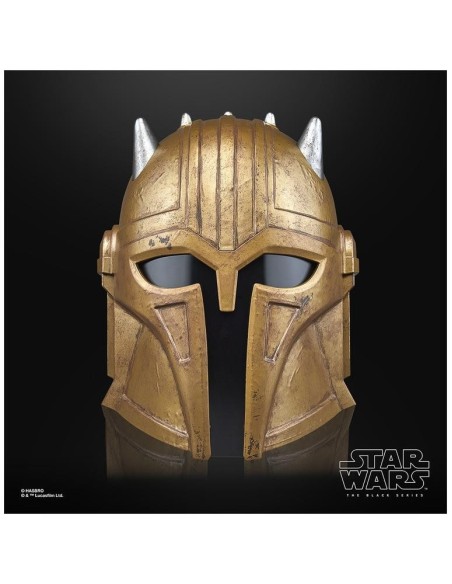 Casco electrónico hasbro star wars the mandalorian the black series the armorer