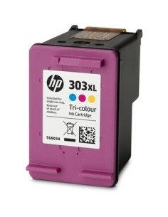 Cartucho tinta hp original 303xl t6n03ae tricolor cian magenta amarillo