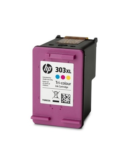 Cartucho tinta hp original 303xl t6n03ae tricolor cian magenta amarillo