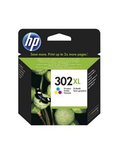 Cartucho tinta hp f6u67ae color N 302xl deskjet 1010  2130  45020