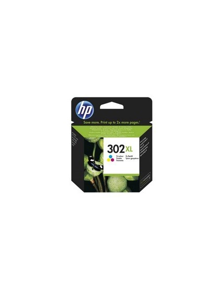 Cartucho tinta hp f6u67ae color N 302xl deskjet 1010  2130  45020