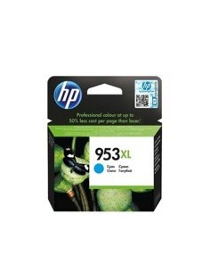Cartucho tinta hp f6u16ae cian N 953xl officejet pro 8710  8720  8730  8740