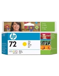 Cartucho tinta hp 72 c9373a amarillo 130ml t610  t1100
