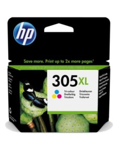 Cartucho tinta hp 305xl 3ym63ae tricolor deskjet 1210  1212