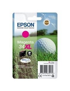 Cartucho tinta epson t3473 magenta xl wf3720  3720dnf  golf