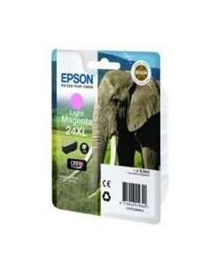 Cartucho tinta epson c13t24364012 magenta claro xl para epson xp  750 c13t24364010  elefante