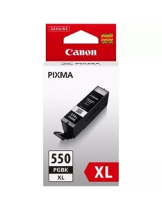 Cartucho tinta canon pgi 550 xl pgbk negro pigmentado mg5450  ip7250