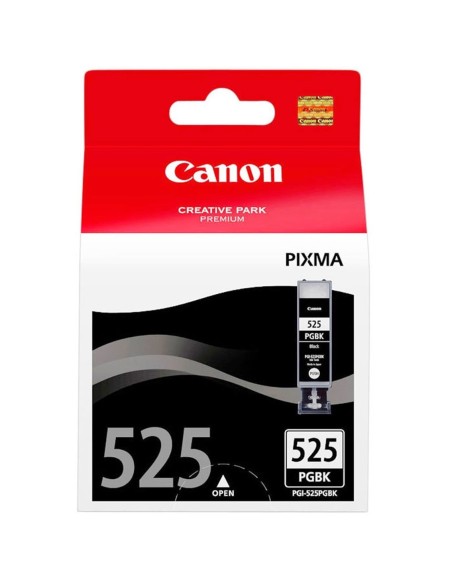 Cartucho tinta canon pgi 525 negro 19ml pixma ip4850  mg5150  mg5250  mg6150  mg8150
