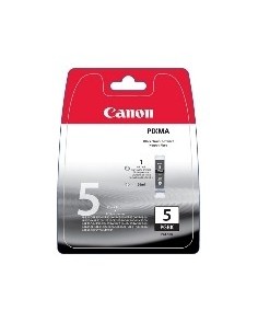 Cartucho tinta canon pgi 5 negro pigmentado 26ml pixma 4200  5200 mp 500  800 blister