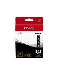 Cartucho tinta canon pgi  29pbk photo negro pixma pro 1