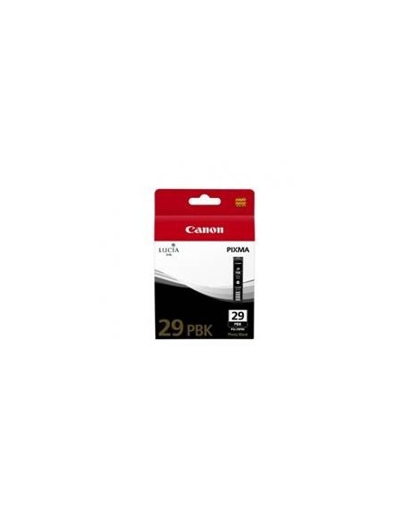 Cartucho tinta canon pgi  29pbk photo negro pixma pro 1