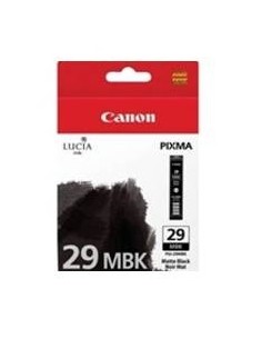 Cartucho tinta canon pgi  29mbk negro mate pixma pro 1